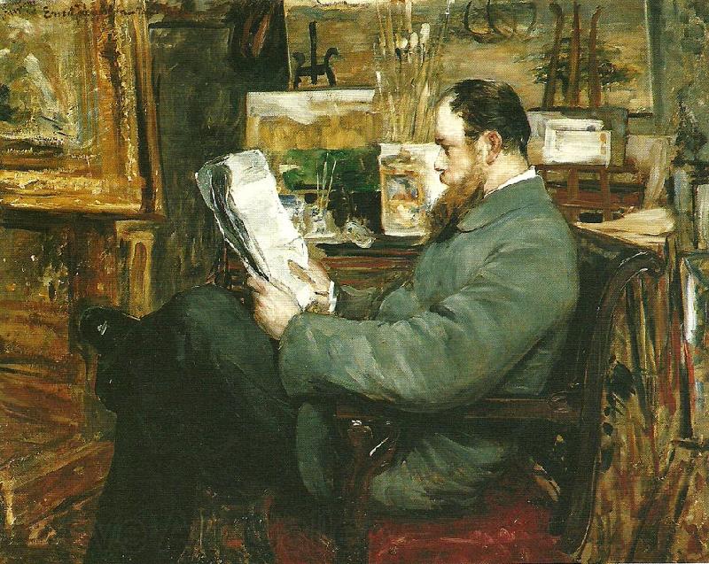 Ernst Josephson portratt av august hagborg France oil painting art